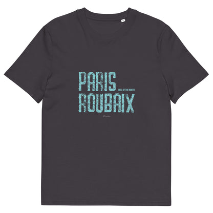 Paris Roubaix - Hell of the North cycling unisex organic cotton t-shirt