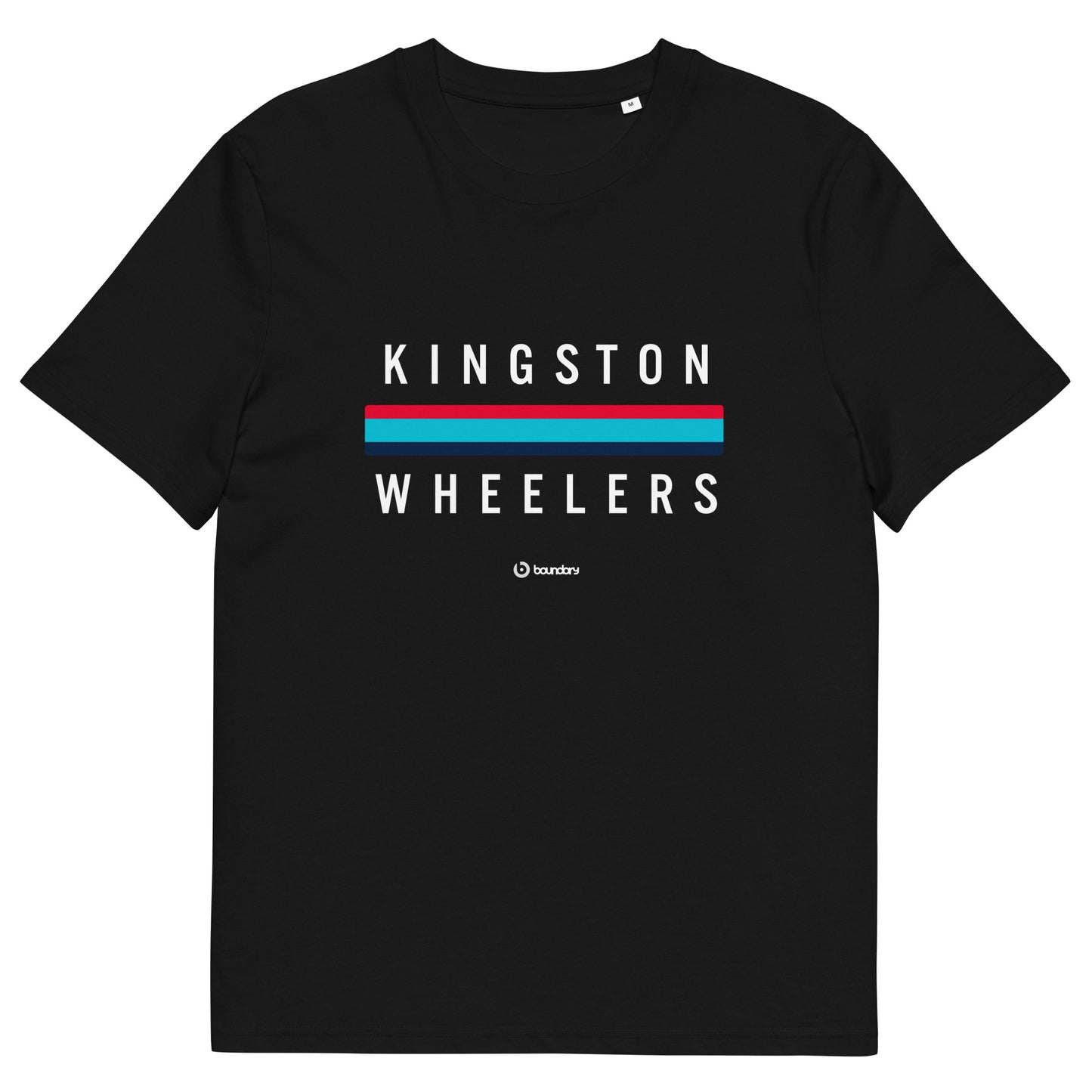 Kingston Wheelers Cyling Club unisex organic cotton t-shirt