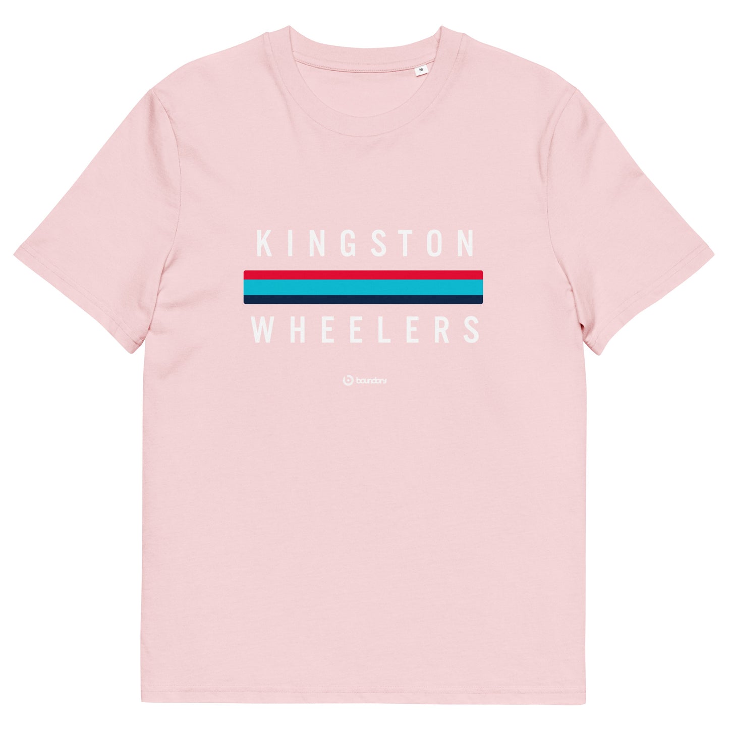 Kingston Wheelers Cyling Club unisex organic cotton t-shirt