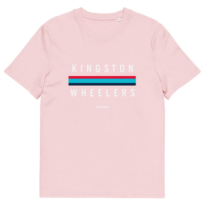 Kingston Wheelers Cyling Club unisex organic cotton t-shirt