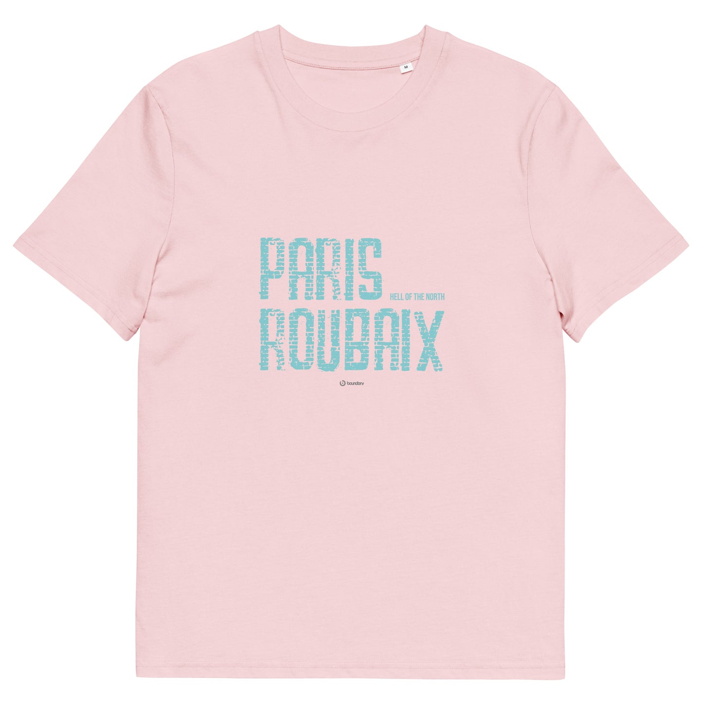 Paris Roubaix - Hell of the North cycling unisex organic cotton t-shirt