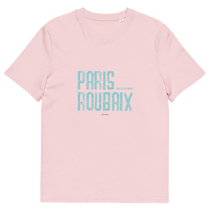 Paris Roubaix - Hell of the North cycling unisex organic cotton t-shirt