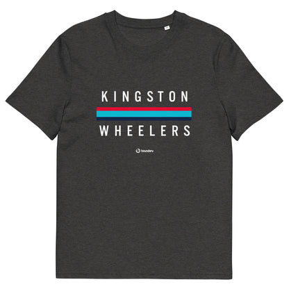 Kingston Wheelers Cyling Club unisex organic cotton t-shirt