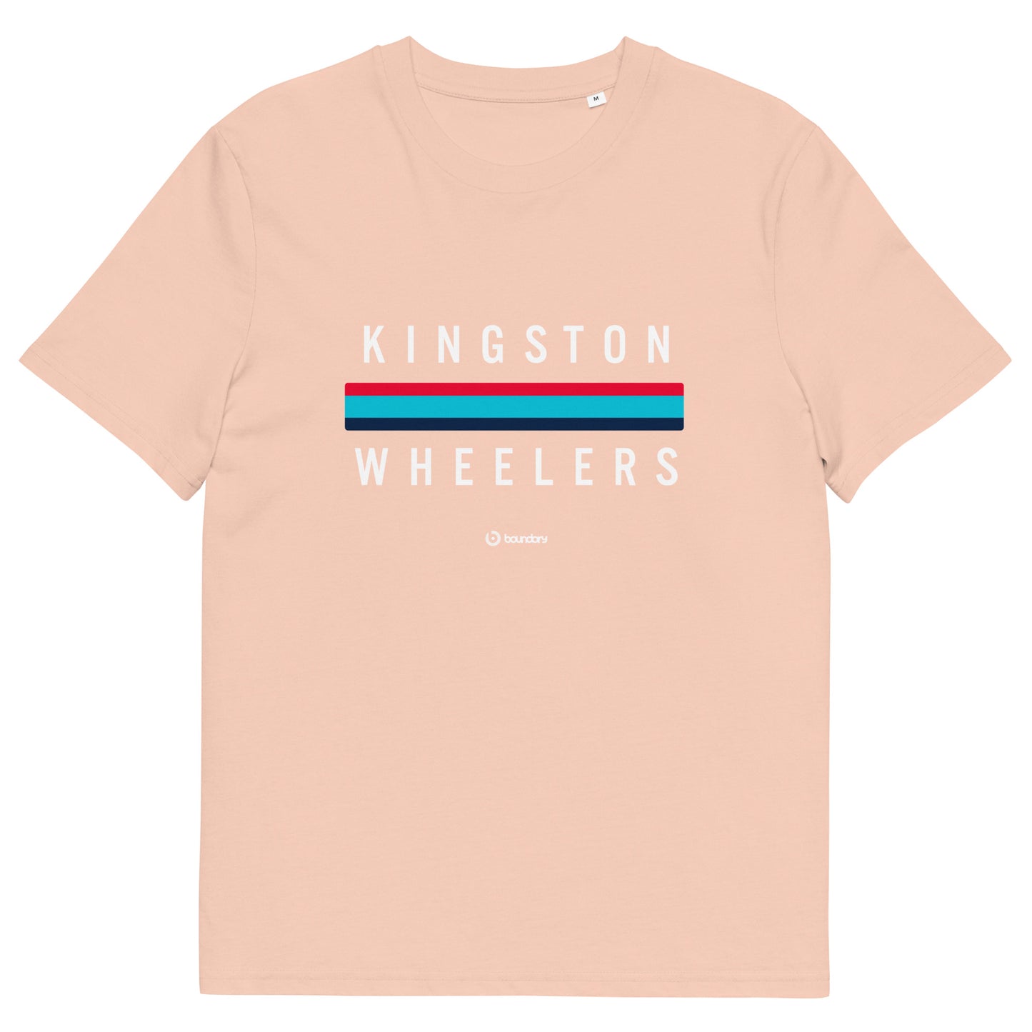 Kingston Wheelers Cyling Club unisex organic cotton t-shirt