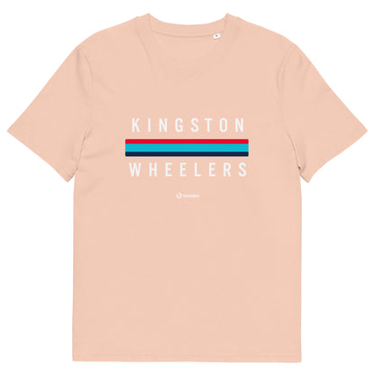 Kingston Wheelers Cyling Club unisex organic cotton t-shirt