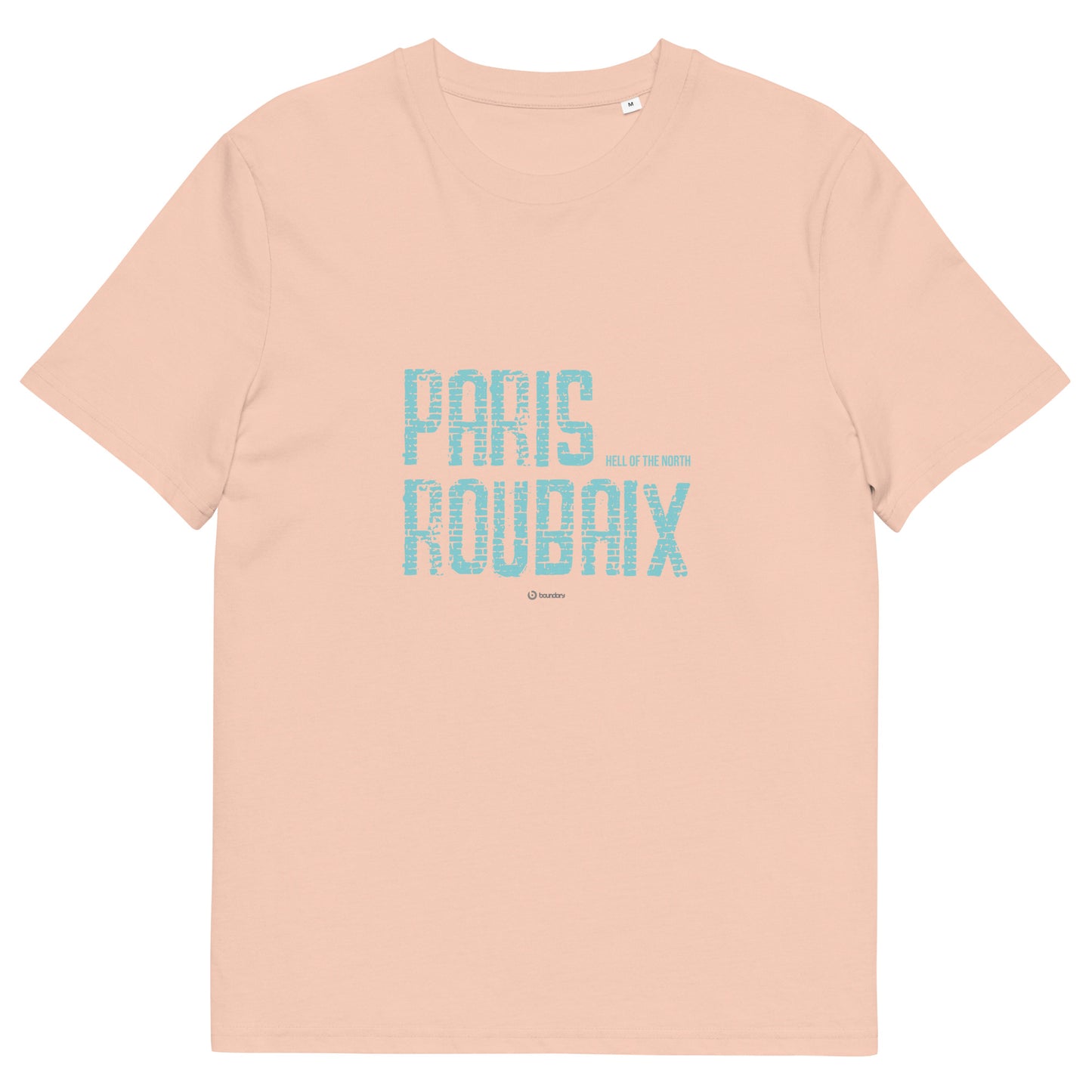 Paris Roubaix - Hell of the North cycling unisex organic cotton t-shirt