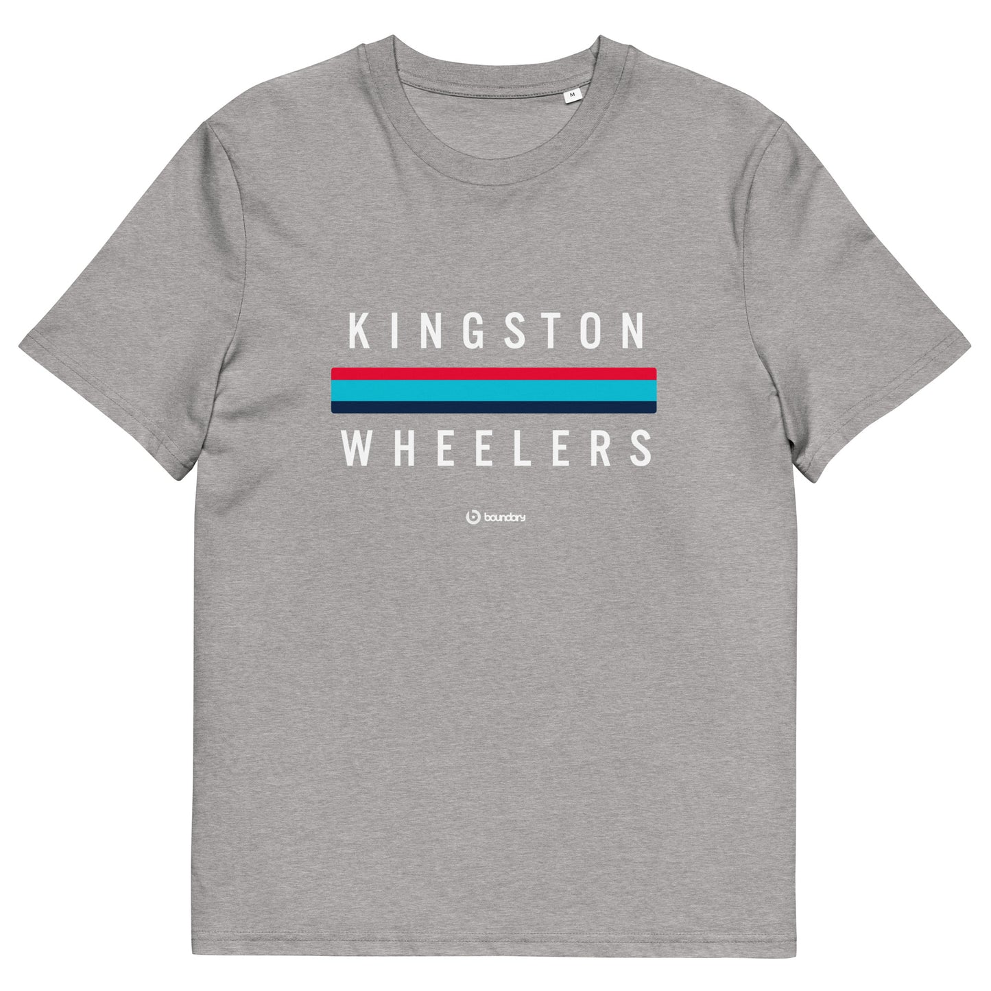 Kingston Wheelers Cyling Club unisex organic cotton t-shirt