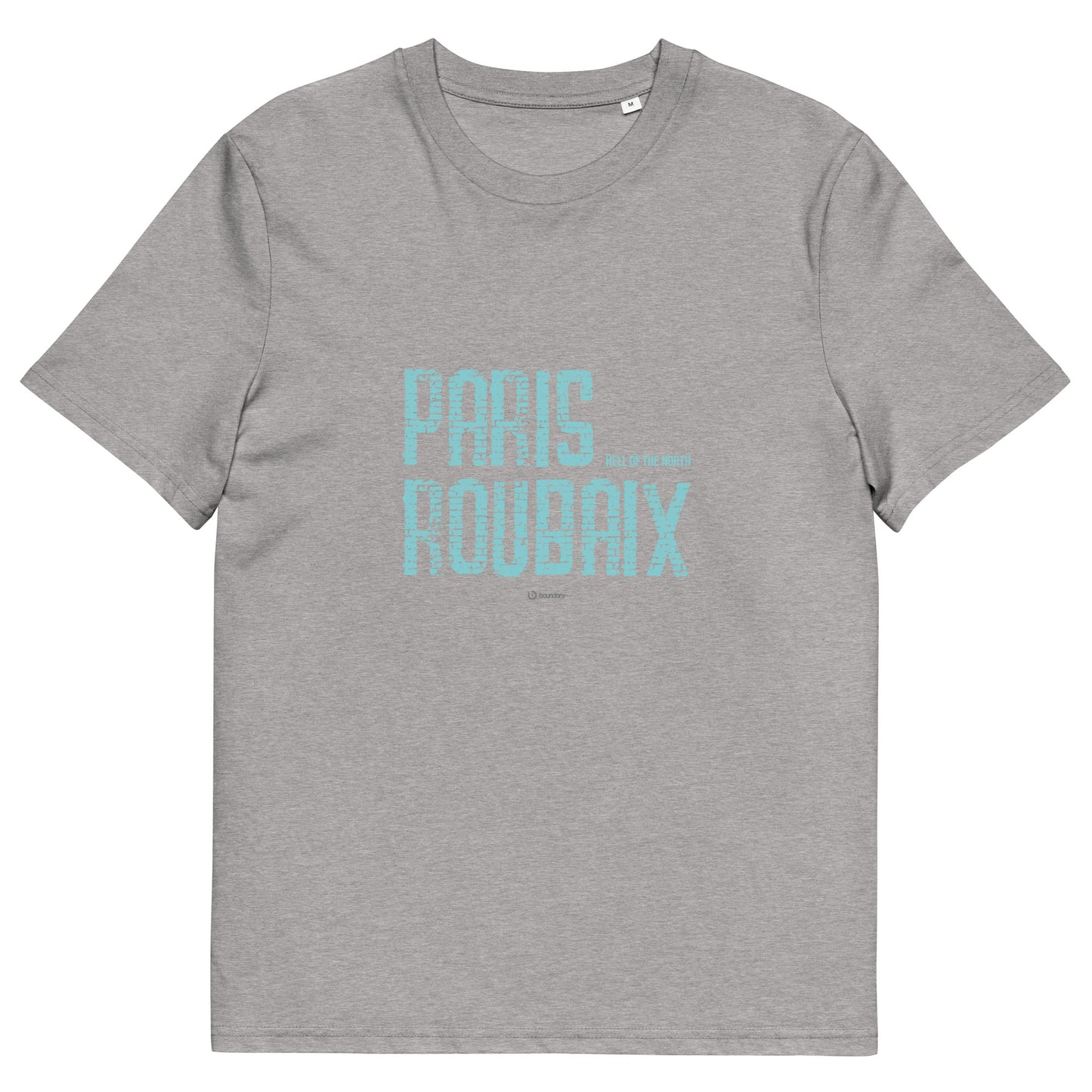 Paris Roubaix - Hell of the North cycling unisex organic cotton t-shirt