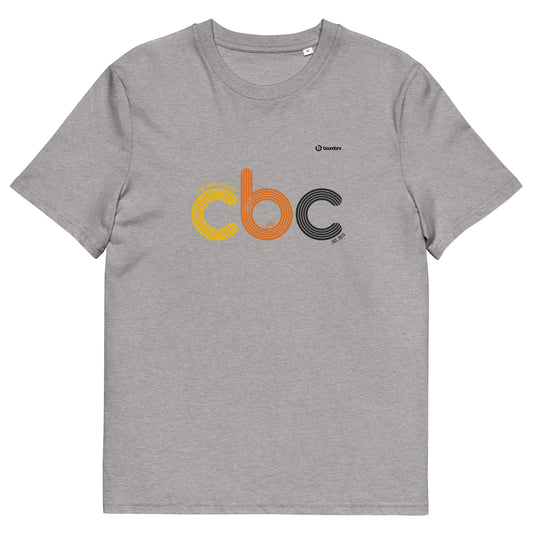 CBC track-side unisex organic cotton t-shirt