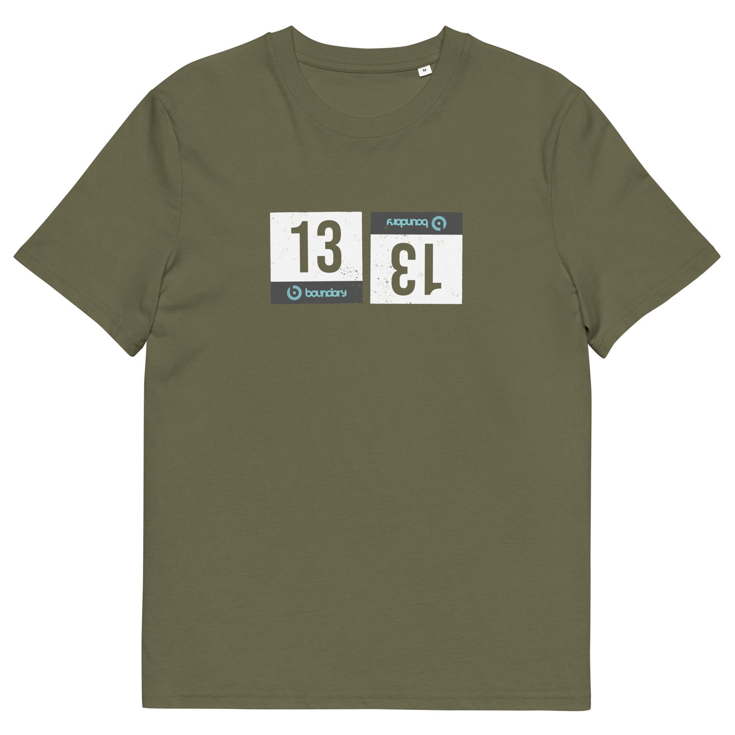 Lucky thirteen unisex organic cotton t-shirt