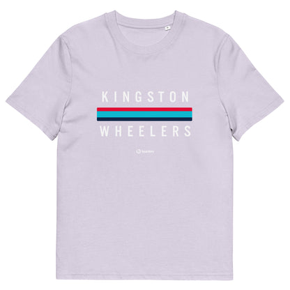 Kingston Wheelers Cyling Club unisex organic cotton t-shirt