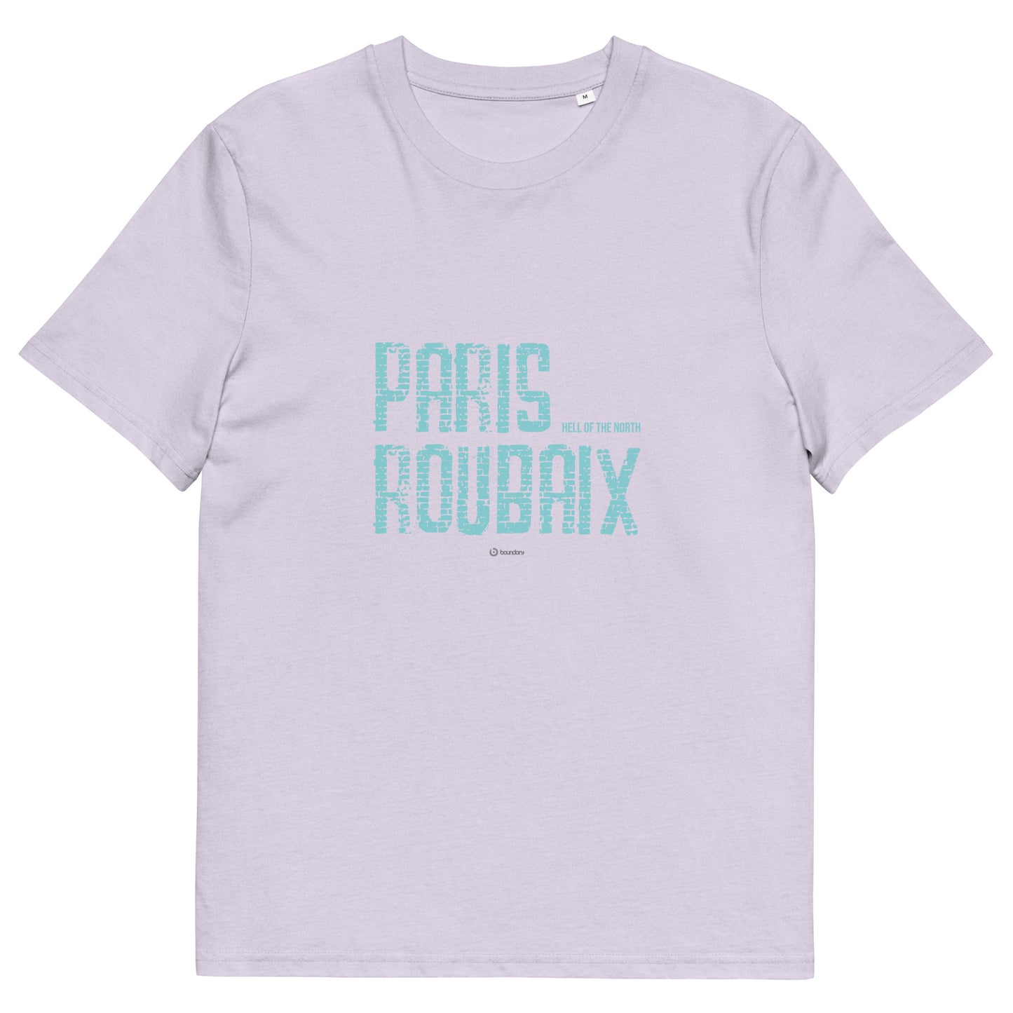 Paris Roubaix - Hell of the North cycling unisex organic cotton t-shirt