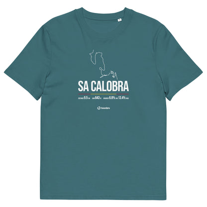 Sa Calobra Classic Climbs Climb unisex organic cotton t-shirt