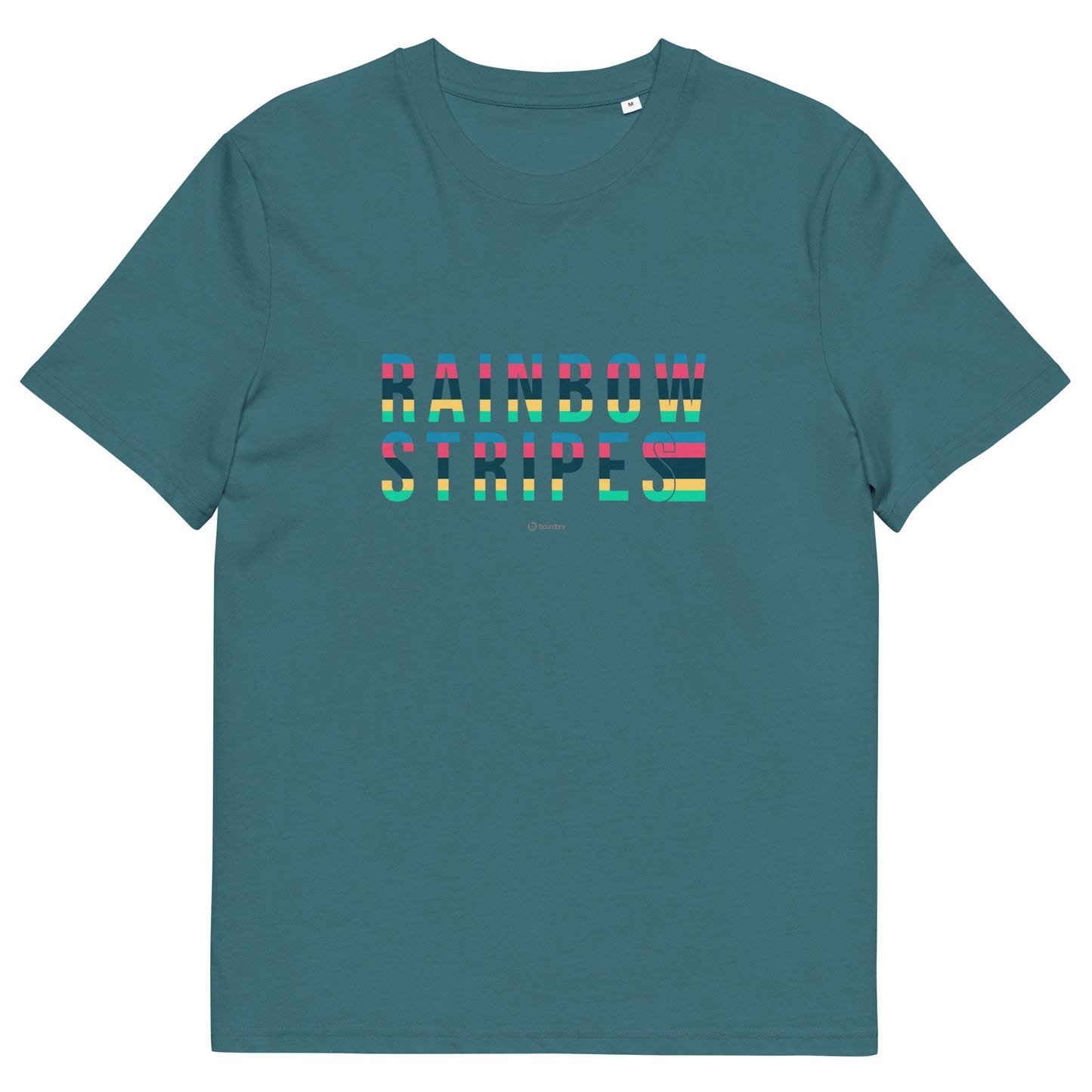 Cycling Rainbow Jersey organic cotton t-shirt