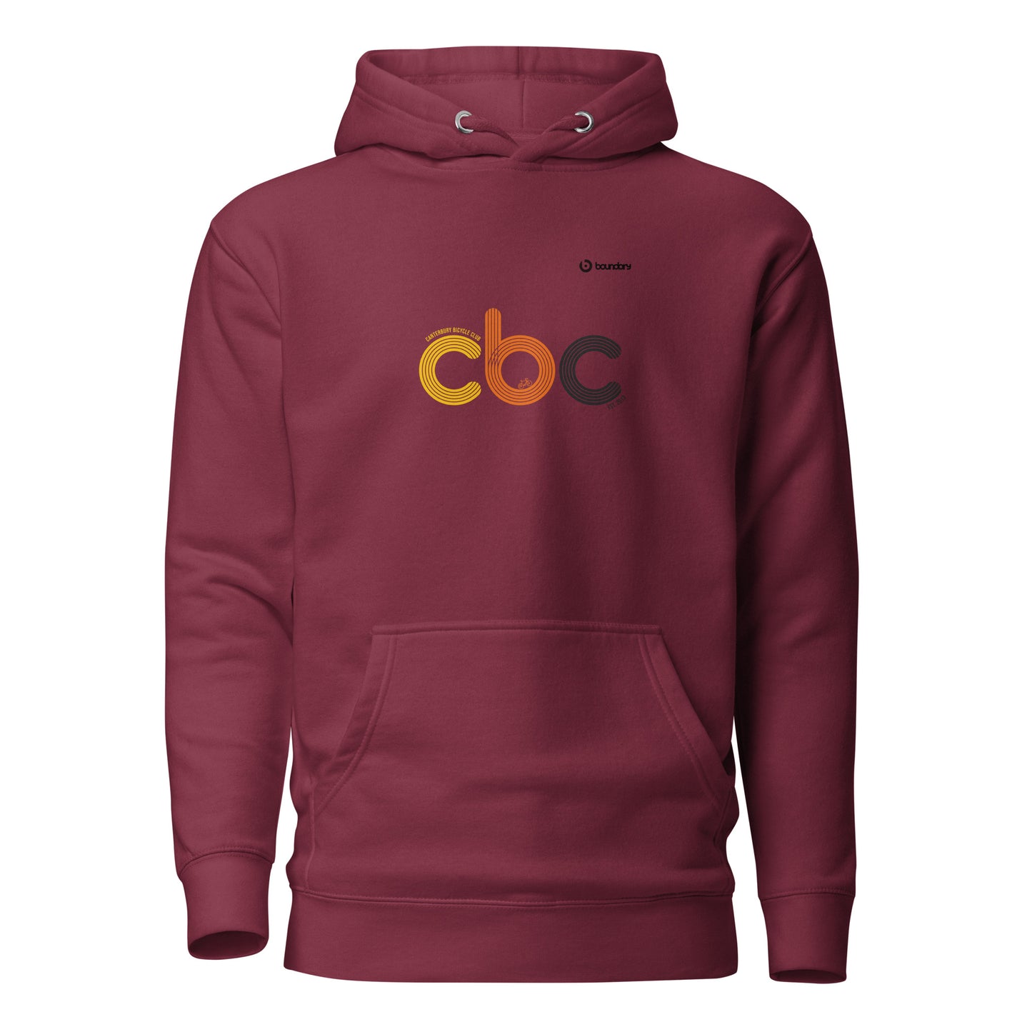 Canterbury Bicycle Club track-side unisex hoodie